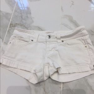 Guess white shorts